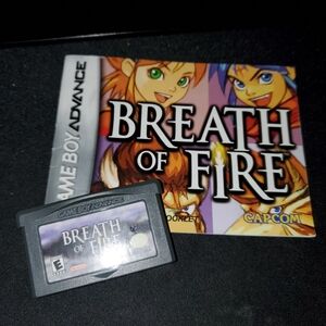 Breath Of Fire For Gameboy Advance (With Manual)
